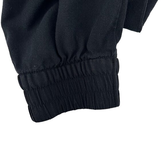 Old Navy Womens Black Elastic Waist Cropped Jogger Pants Size M - Picture 4 of 6